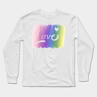 Rainbow Love Long Sleeve T-Shirt